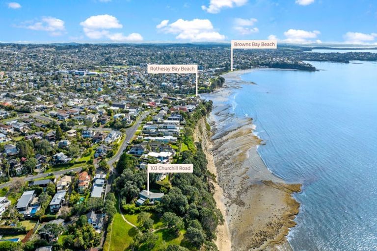 Photo of property in 103 Churchill Road, Murrays Bay, Auckland, 0630