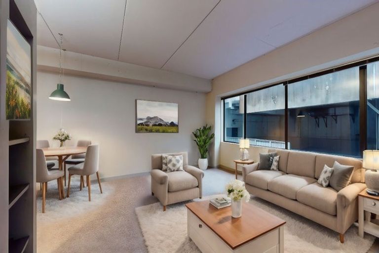 Photo of property in Gerondis Bldg Apartments, 410/60 Willis Street, Wellington Central, Wellington, 6011