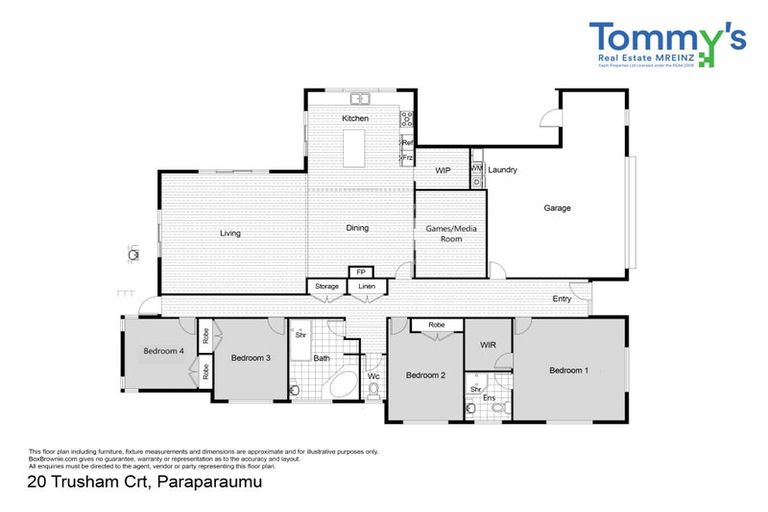 Photo of property in 20 Trusham Court, Paraparaumu, 5032