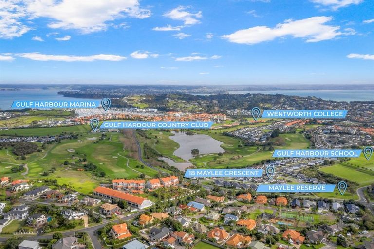 Photo of property in 18 Maylee Crescent, Gulf Harbour, Whangaparaoa, 0930