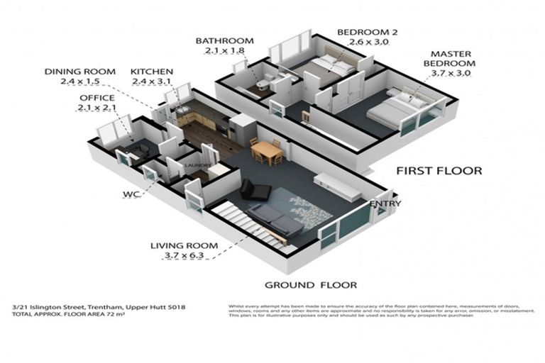 Photo of property in 3/21 Islington Street, Trentham, Upper Hutt, 5018