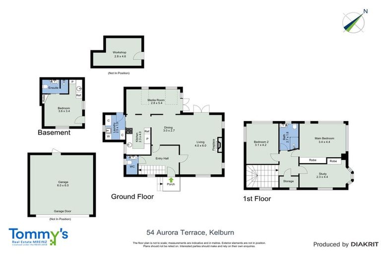 Photo of property in 54 Aurora Terrace, Kelburn, Wellington, 6012