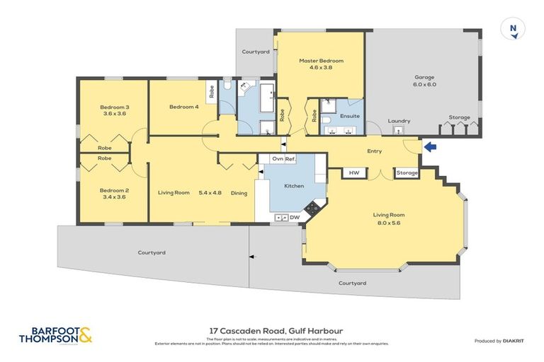 Photo of property in 17 Cascaden Road, Gulf Harbour, Whangaparaoa, 0930