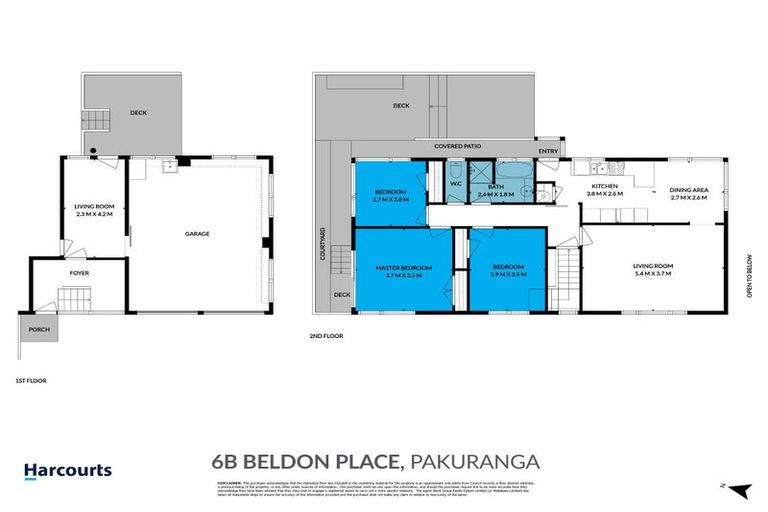 Photo of property in 6b Beldon Place, Pakuranga Heights, Auckland, 2010