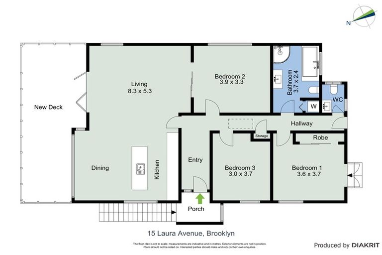 Photo of property in 15 Laura Avenue, Brooklyn, Wellington, 6021