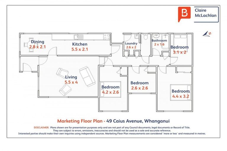 Photo of property in 49 Caius Avenue, Gonville, Whanganui, 4501