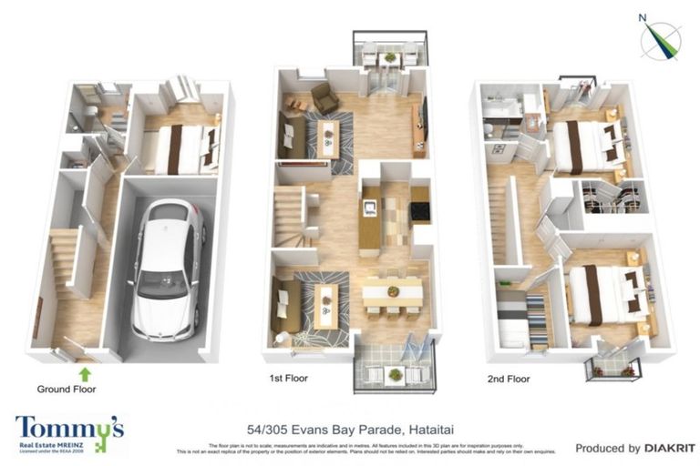 Photo of property in Marrakech Cafe, 54/305 Evans Bay Parade, Hataitai, Wellington, 6021