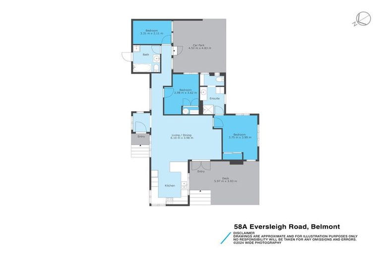 Photo of property in 1/58 Eversleigh Road, Belmont, Auckland, 0622
