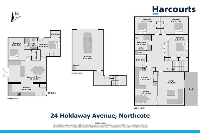 Photo of property in 24 Holdaway Avenue, Northcote, Auckland, 0627