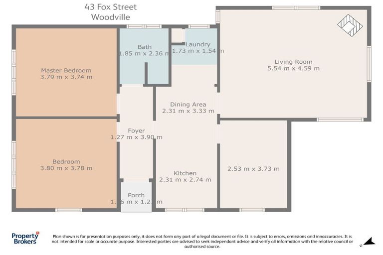 Photo of property in 43 Fox Street, Woodville, 4920