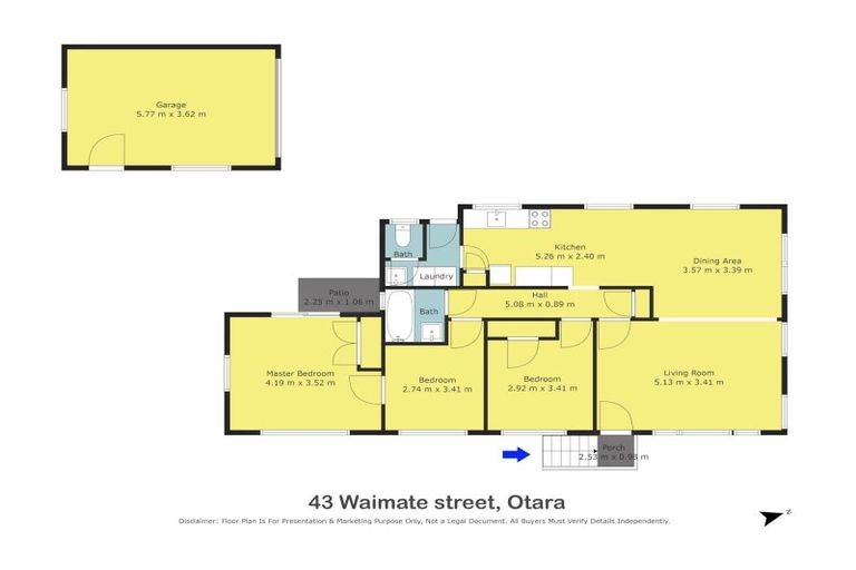 Photo of property in 43 Waimate Street, Otara, Auckland, 2023