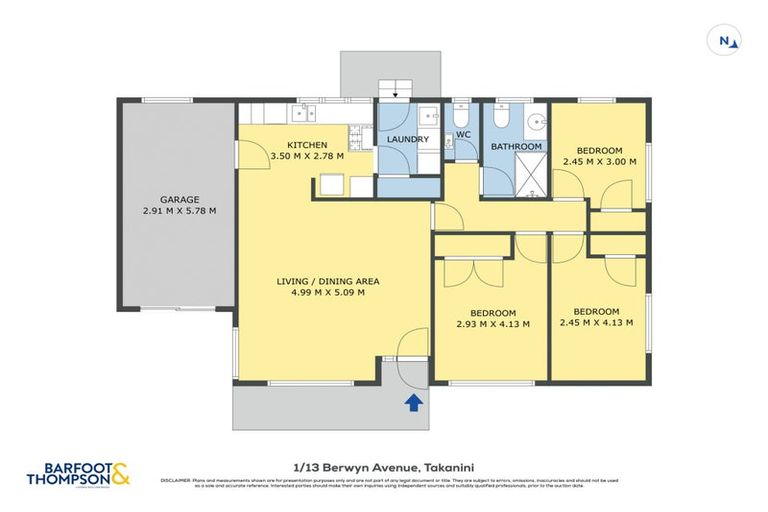 Photo of property in 1/13 Berwyn Avenue, Takanini, 2112