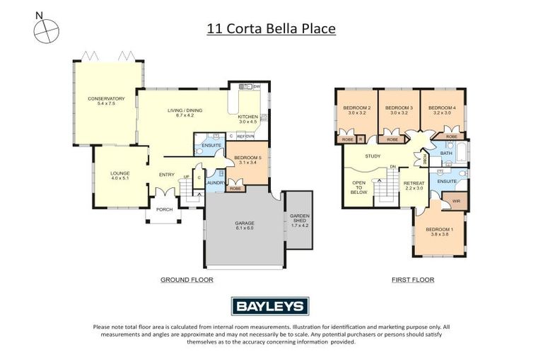 Photo of property in 11 Corta Bella Place, Golflands, Auckland, 2013