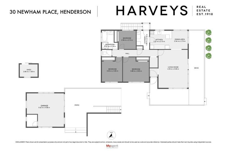 Photo of property in 30 Newham Place, Henderson, Auckland, 0612