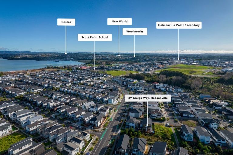 Photo of property in 39 Craigs Way, Hobsonville, Auckland, 0616