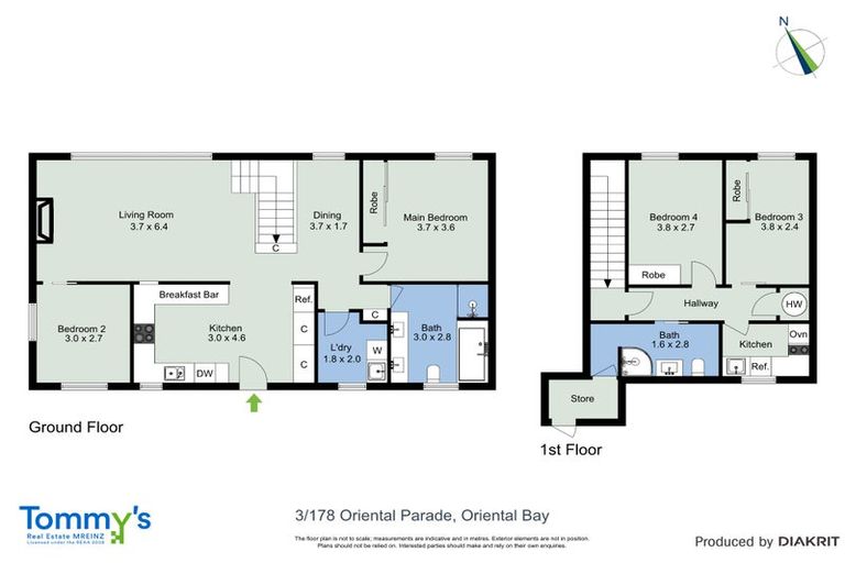 Photo of property in Matai Moana, 3/178 Oriental Parade, Oriental Bay, Wellington, 6011