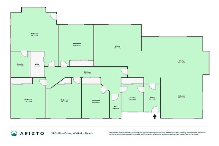 Photo of property in 21 Collins Drive, Waikuku Beach, 7402