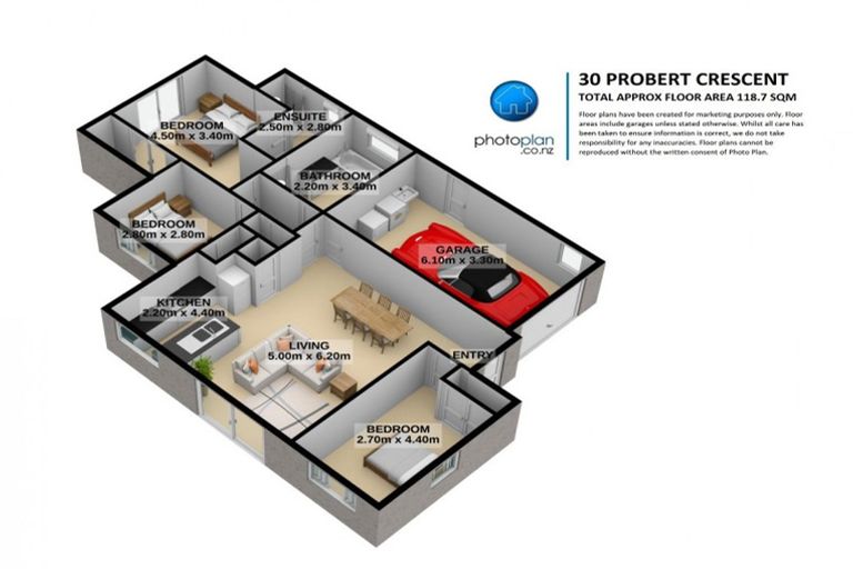 Photo of property in 30 Probert Crescent, Chartwell, Hamilton, 3210