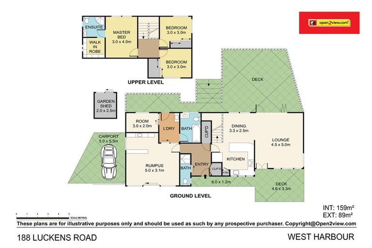 Photo of property in 188 Luckens Road, West Harbour, Auckland, 0618