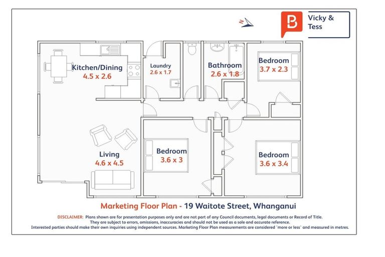 Photo of property in 19 Waitote Street, Castlecliff, Whanganui, 4501