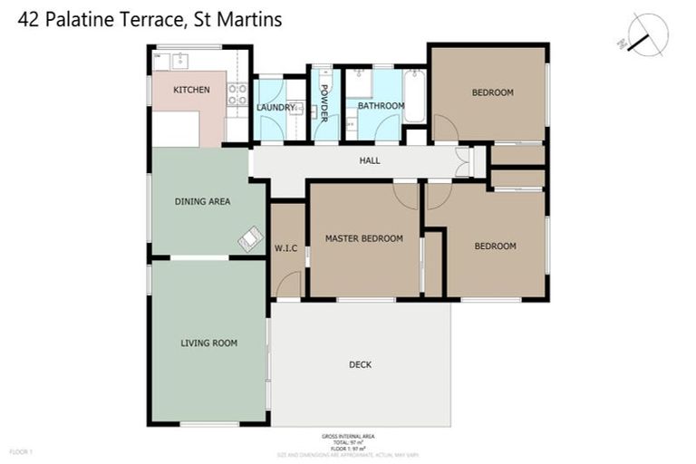 Photo of property in 42 Palatine Terrace, Saint Martins, Christchurch, 8022