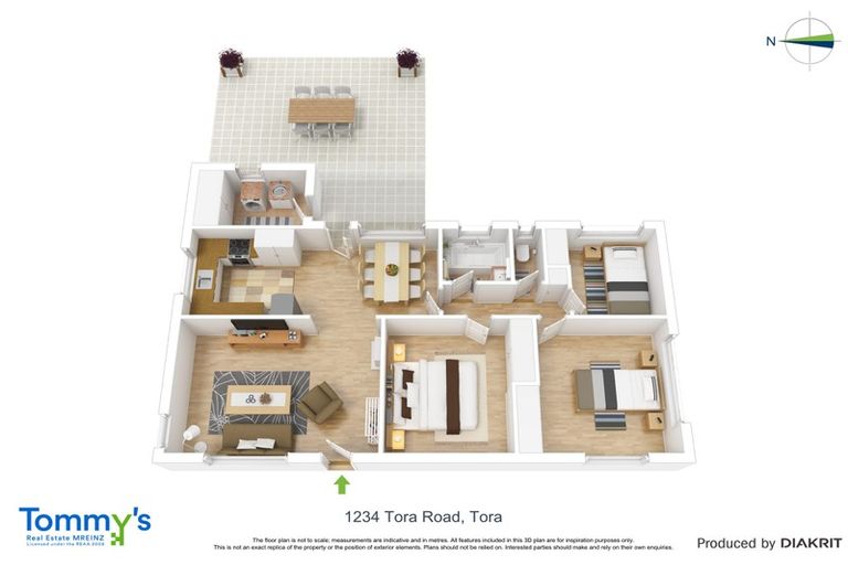 Photo of property in 1234 Tora Road, Tora, Martinborough, 5782