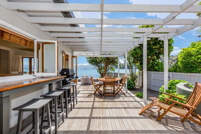 Photo of property in 1/2 Gill Road, Lowry Bay, Lower Hutt, 5013