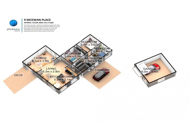 Photo of property in 9 Mcewan Place, Fitzroy, Hamilton, 3206