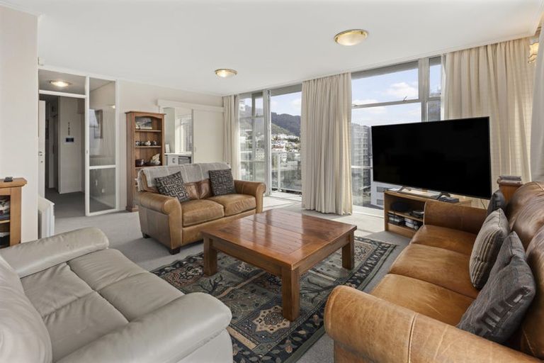 Photo of property in Jellicoe Towers, 191 The Terrace, Wellington Central, Wellington, 6011