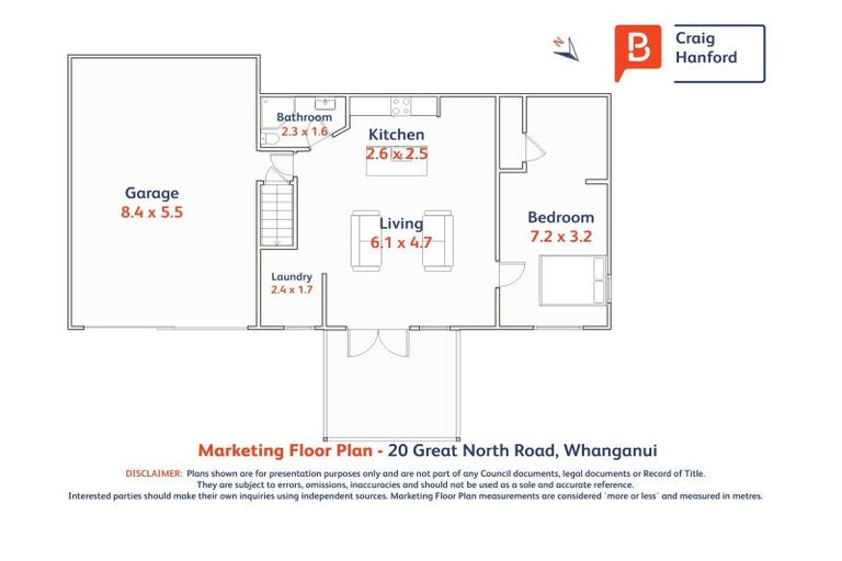 Photo of property in 20 Great North Road, Saint Johns Hill, Whanganui, 4500