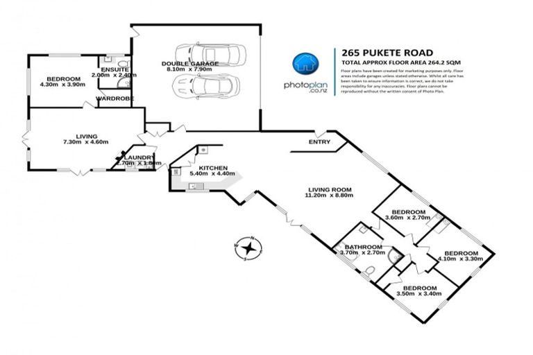 Photo of property in 265 Pukete Road, Pukete, Hamilton, 3200