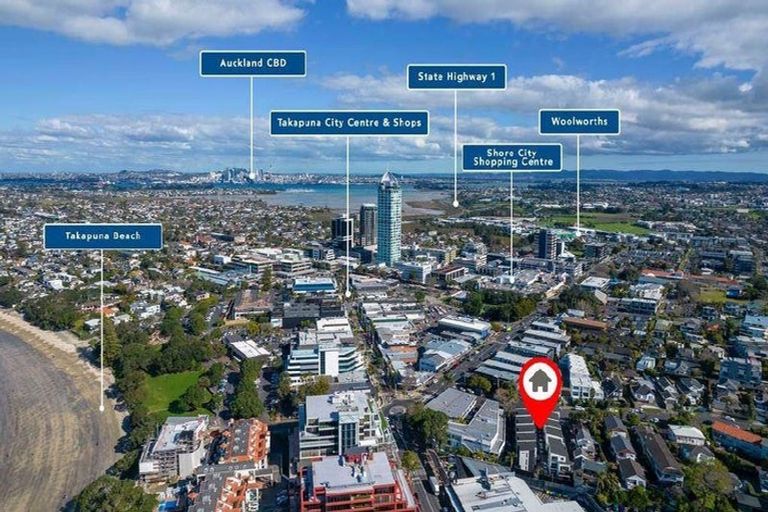 Photo of property in 2/3 Campbell Road, Takapuna, Auckland, 0622