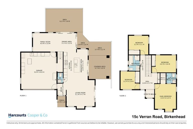 Photo of property in 15c Verran Road, Birkenhead, Auckland, 0626