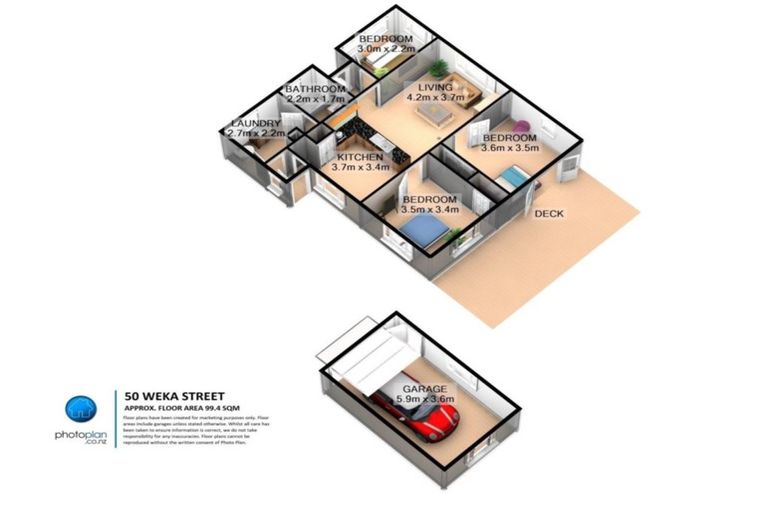 Photo of property in 50 Weka Street, Frankton, Hamilton, 3204