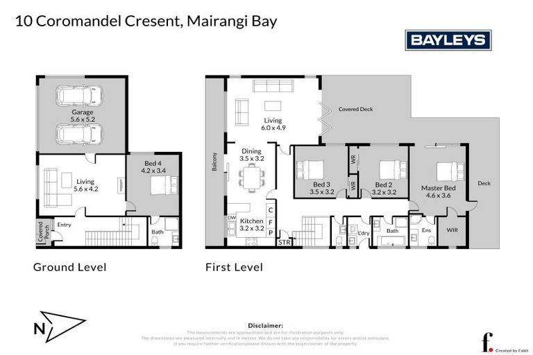 Photo of property in 10 Coromandel Crescent, Mairangi Bay, Auckland, 0630