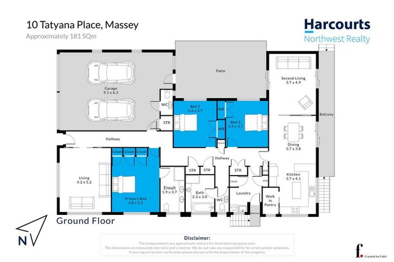 Photo of property in 10 Tatyana Place, Massey, Auckland, 0614