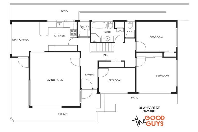 Photo of property in 18 Wharfe Street, South Hill, Oamaru, 9400