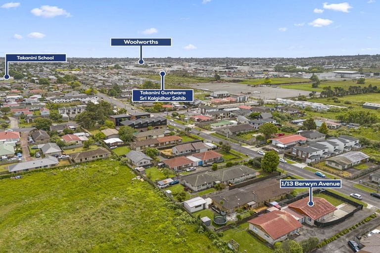 Photo of property in 1/13 Berwyn Avenue, Takanini, 2112