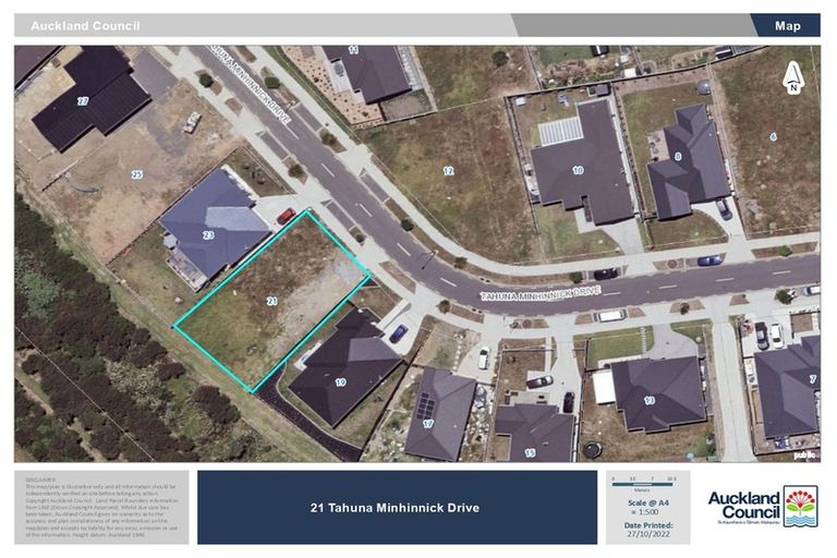 Photo of property in 21 Tahuna Minhinnick Drive, Glenbrook, 2681