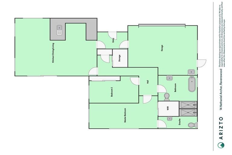 Photo of property in 14 Nathaniel Archer Street, Woodend, 7610