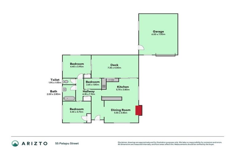 Photo of property in 55 Patapu Street, Whanganui East, Whanganui, 4500