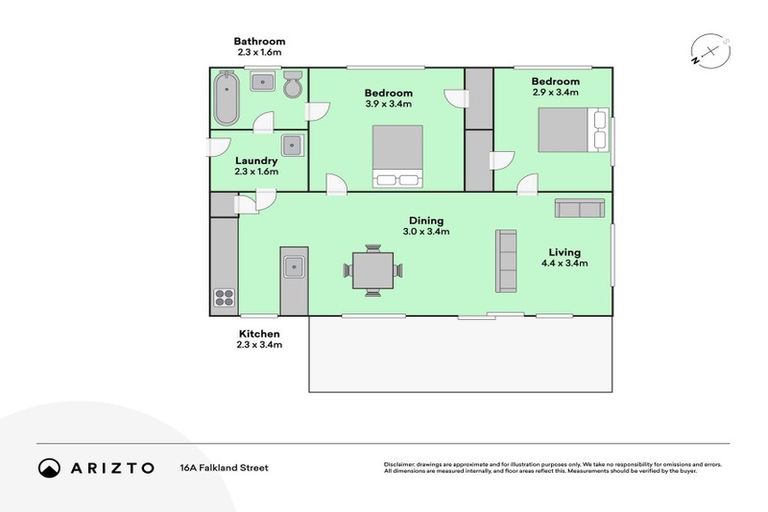 Photo of property in 16a Falkland Street, Whanganui East, Whanganui, 4500