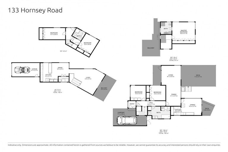Photo of property in 133 Hornsey Road, Melrose, Wellington, 6023