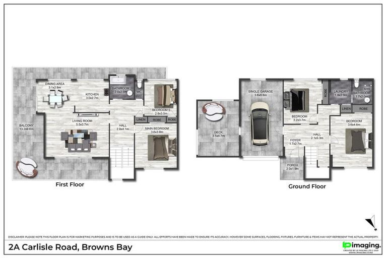 Photo of property in 1/2a Carlisle Road, Browns Bay, Auckland, 0630