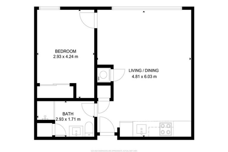 Photo of property in Nouvo Apartments, 5f/21 Rugby Street, Mount Cook, Wellington, 6021