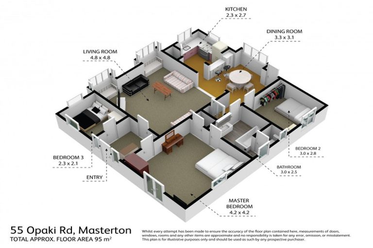 Photo of property in 55 Opaki Road, Lansdowne, Masterton, 5810