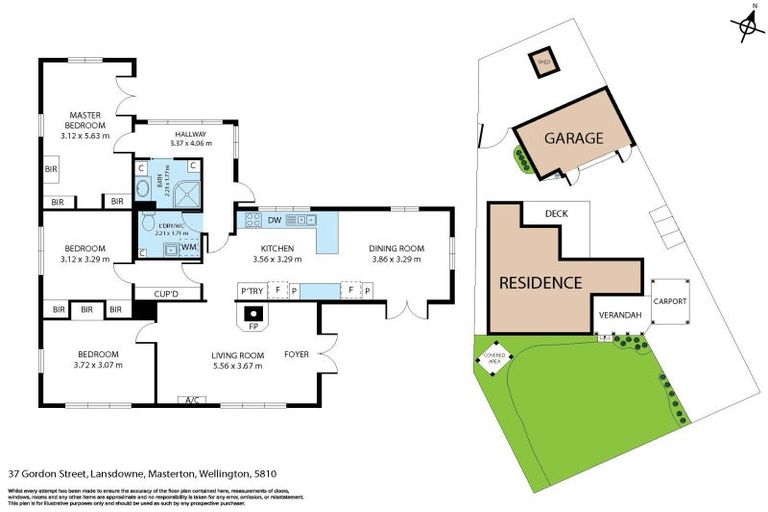 Photo of property in 37 Gordon Street, Lansdowne, Masterton, 5810