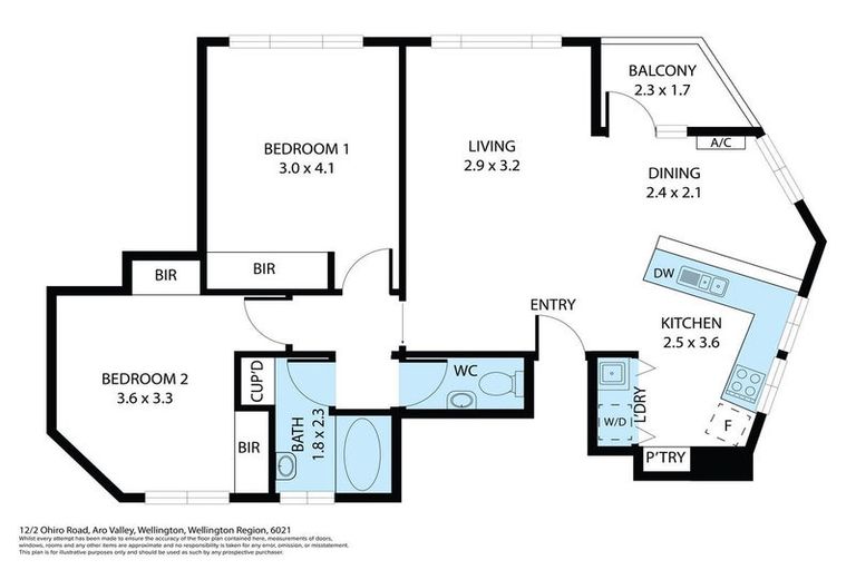 Photo of property in Winslow Apartments, 12/2 Ohiro Road, Aro Valley, Wellington, 6021