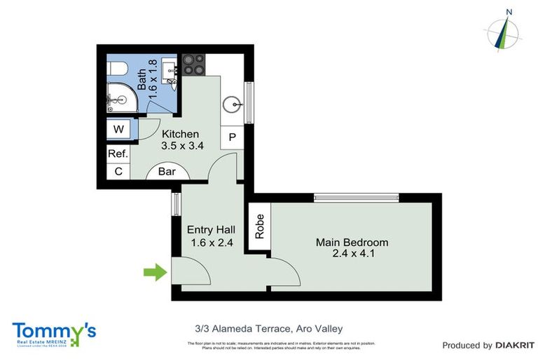 Photo of property in 3 Alameda Terrace, Aro Valley, Wellington, 6021