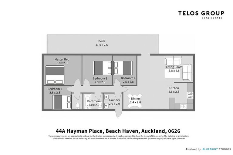 Photo of property in 2/44 Hayman Place, Beach Haven, Auckland, 0626